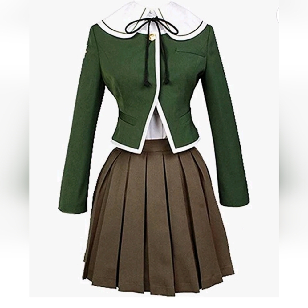 Danganronpa Dangan Ronpa Fujisaki Chihiro Uniform Cosplay Costume Cosplay